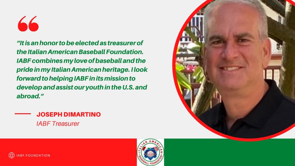 Joseph DiMartino Elected Treasurer of IABF