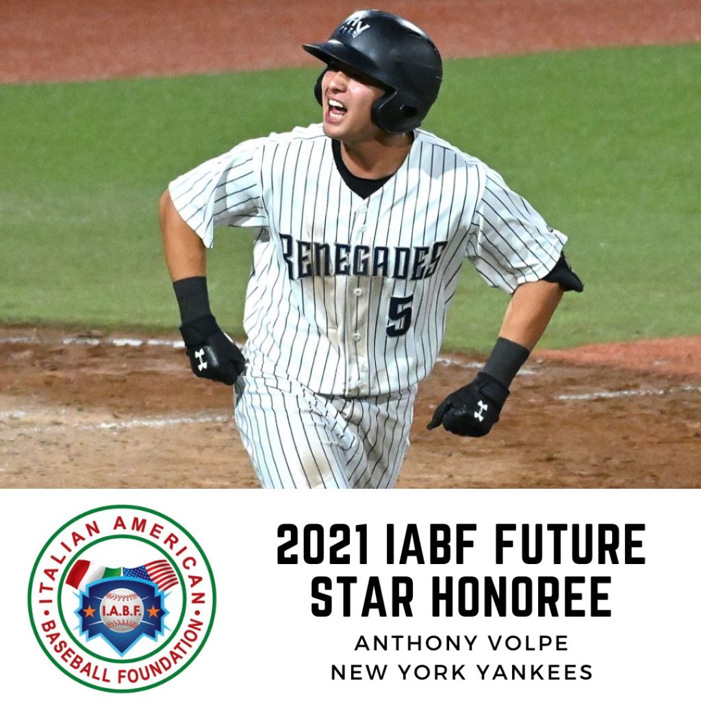 Anthony Volpe Named 2021 IABF Future Star