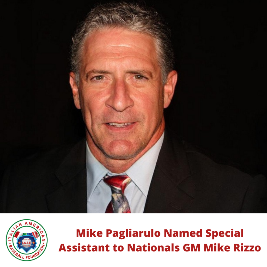 Mike Pagliarulo Named Special Assistant to Nationals GM Mike Rizzo