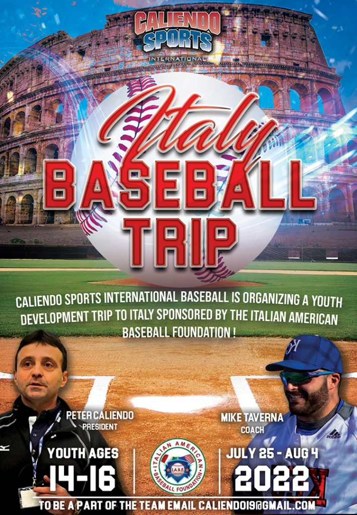 Play Baseball in Italy This Summer