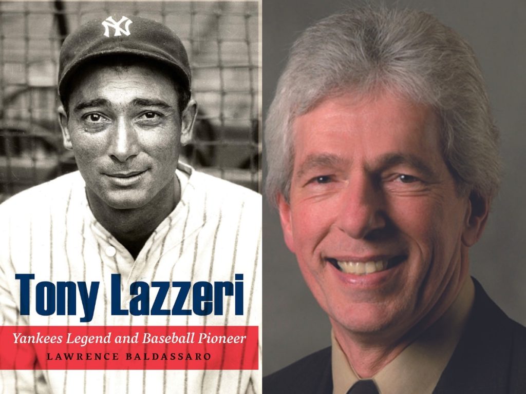 Larry Baldassaro Wins 2022 SABR Research Award for Tony Lazzeri Book