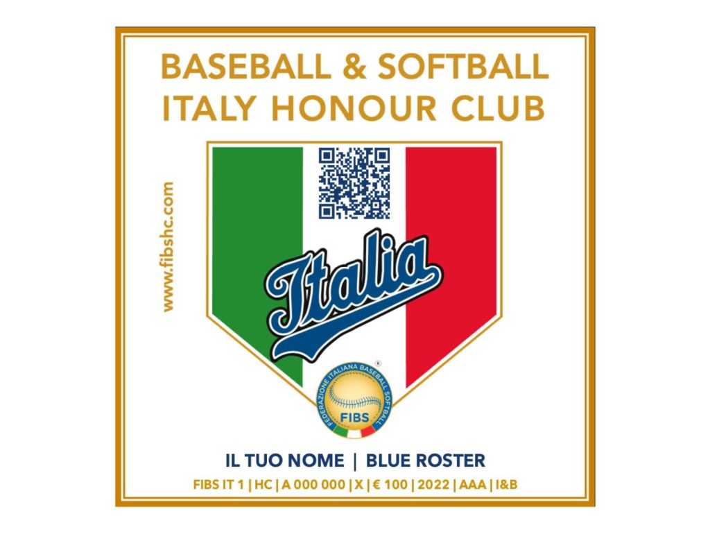 IABF Board Receives Honor Club NFT from Federazione Italiana Baseball Softball
