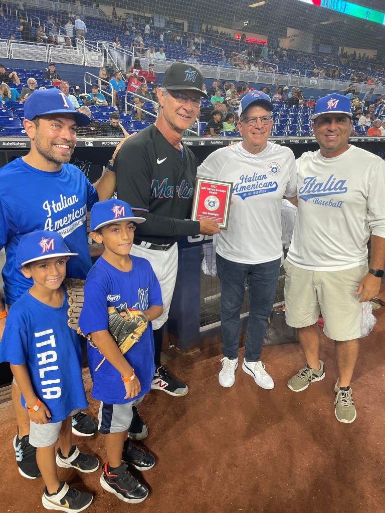 IABF Celebrates Italian Heritage Night in Miami - Italian American Baseball  Foundation