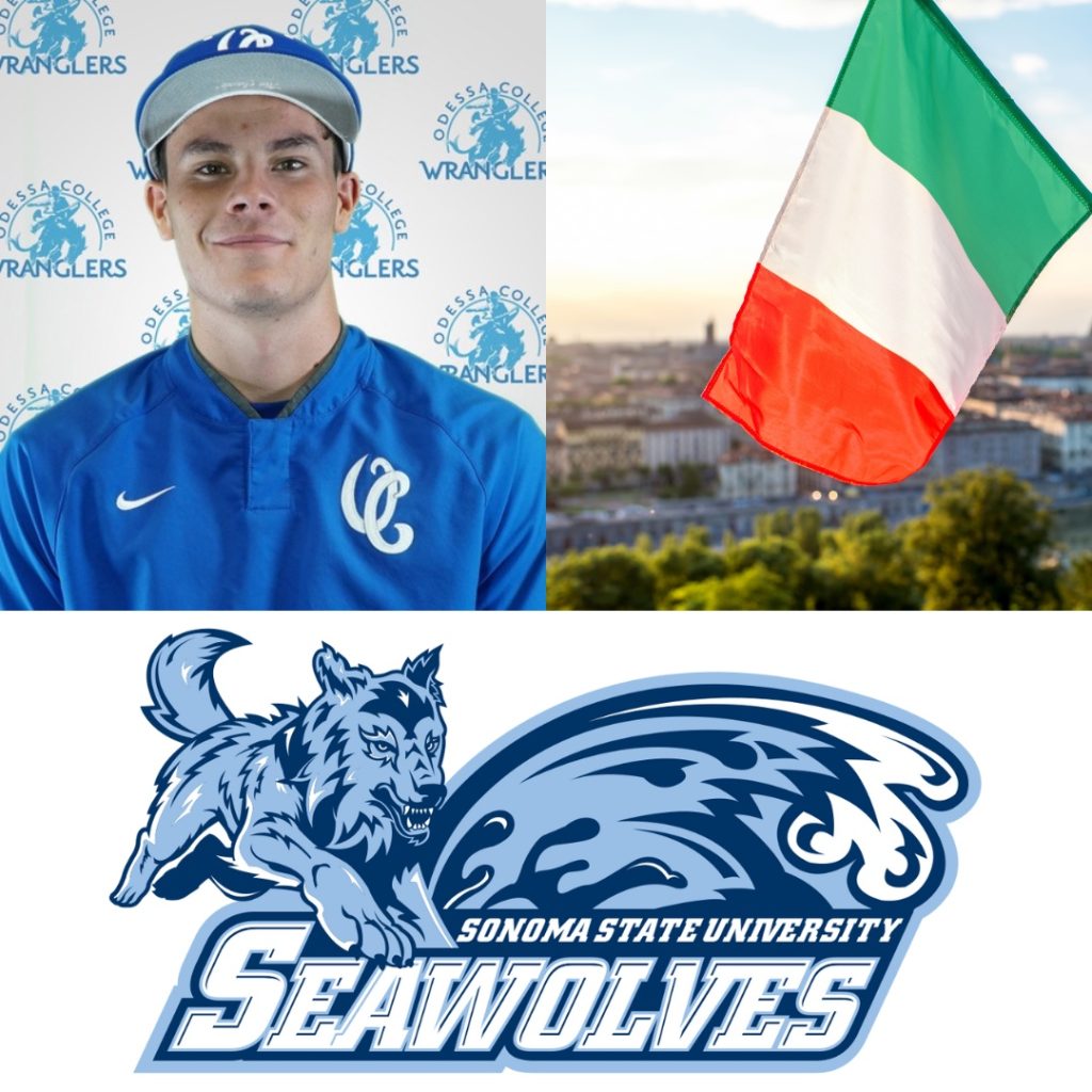 Italian Ballplayer Daniel Monti Earns Scholarship to Sonoma State University