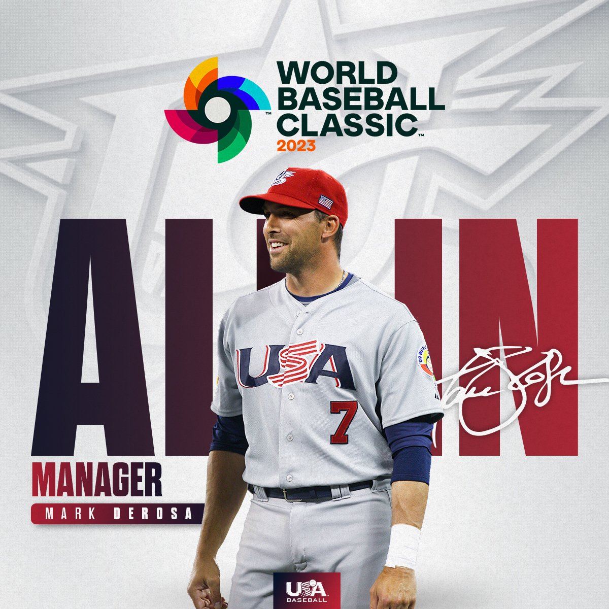 Mark DeRosa named Manager for Team USA in 2023 World Baseball