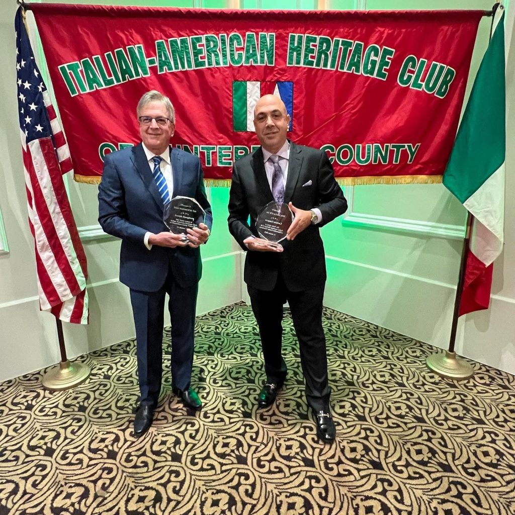 Joe Quagliano, Carmine Gangone Named Italian Americans of the Year in Hunterdon County
