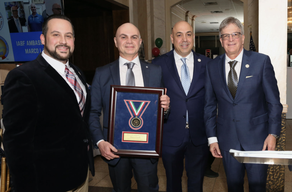 Marco Landi Presented First IABF Ambassador Award