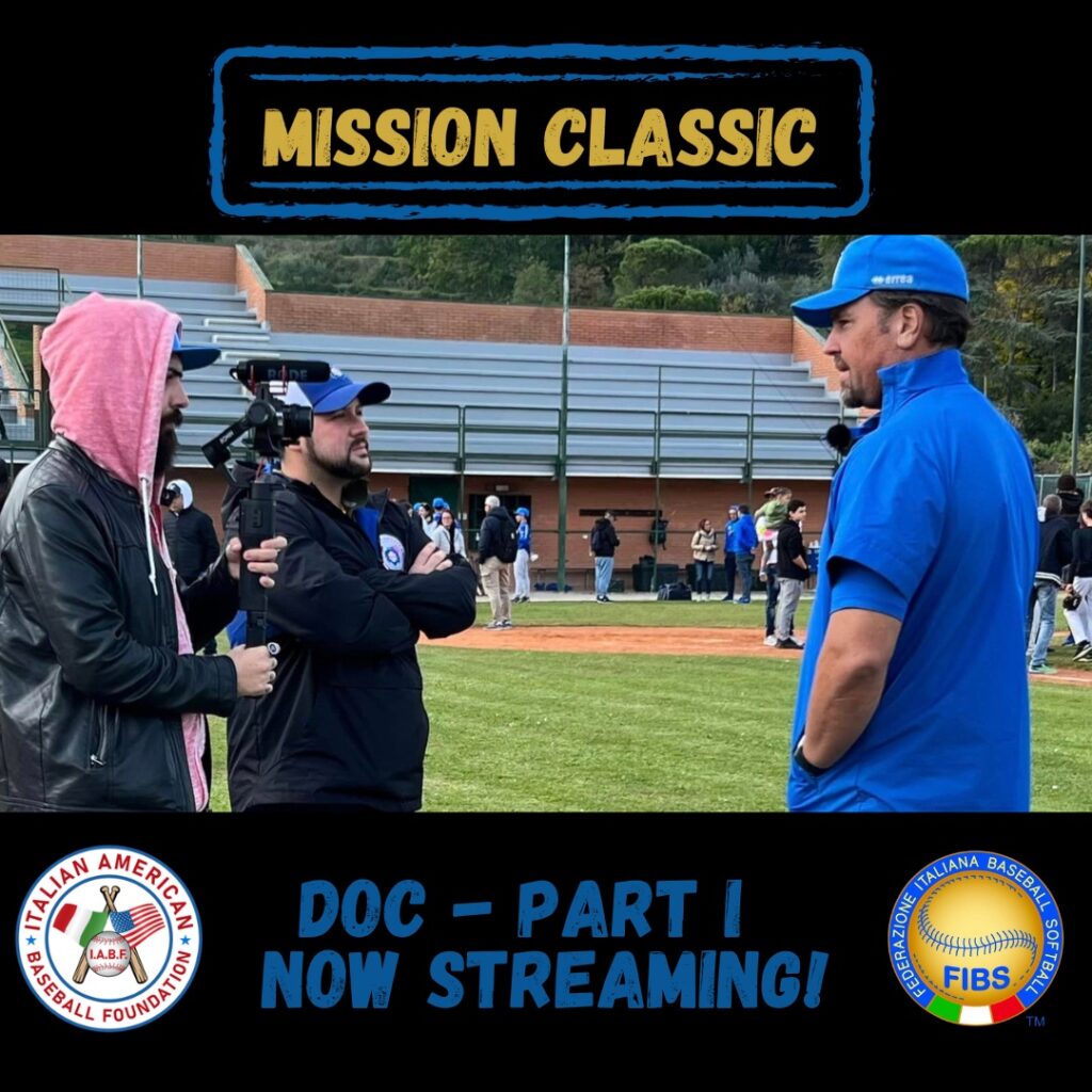 Mission Classic Docuseries Chronicles Italy's Journey to World Baseball Classic