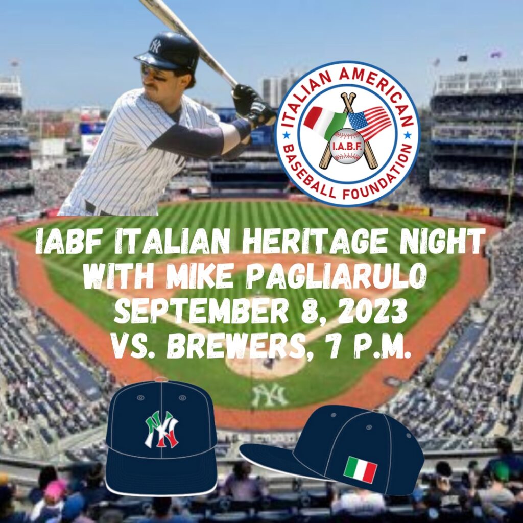IABF Italian Heritage Night with the Yankees