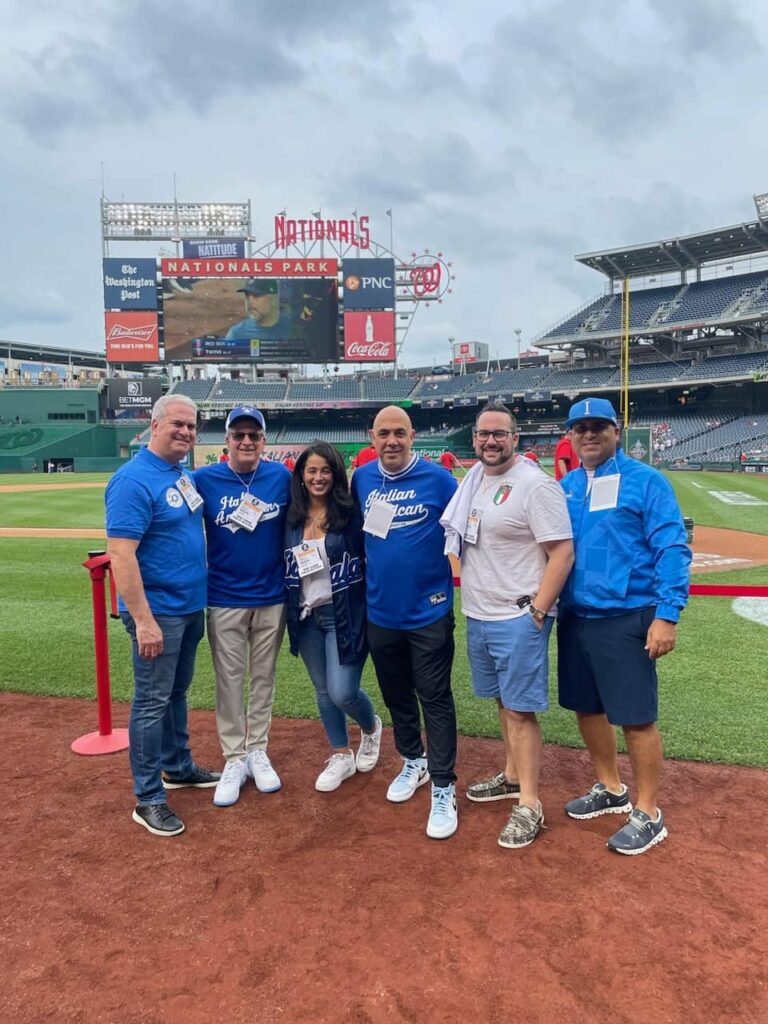 We The Italians  IABF organizes Italian Heritage Night at Nationals Park