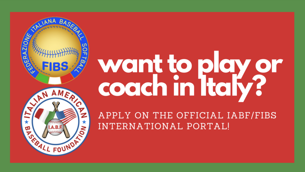 IABF Hot Stove Report - Italian American Baseball Foundation