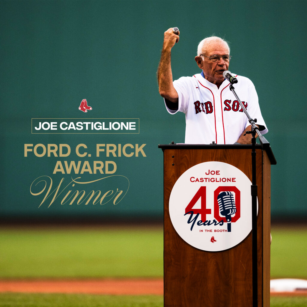 Italian American, Red Sox Broadcaster Joe Castiglione Named Ford C. Frick Award Honoree
