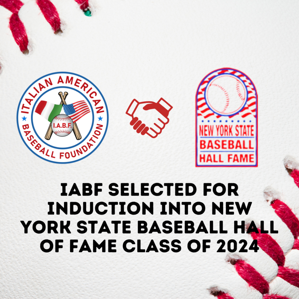 IABF Selected for NYS Baseball Hall of Fame