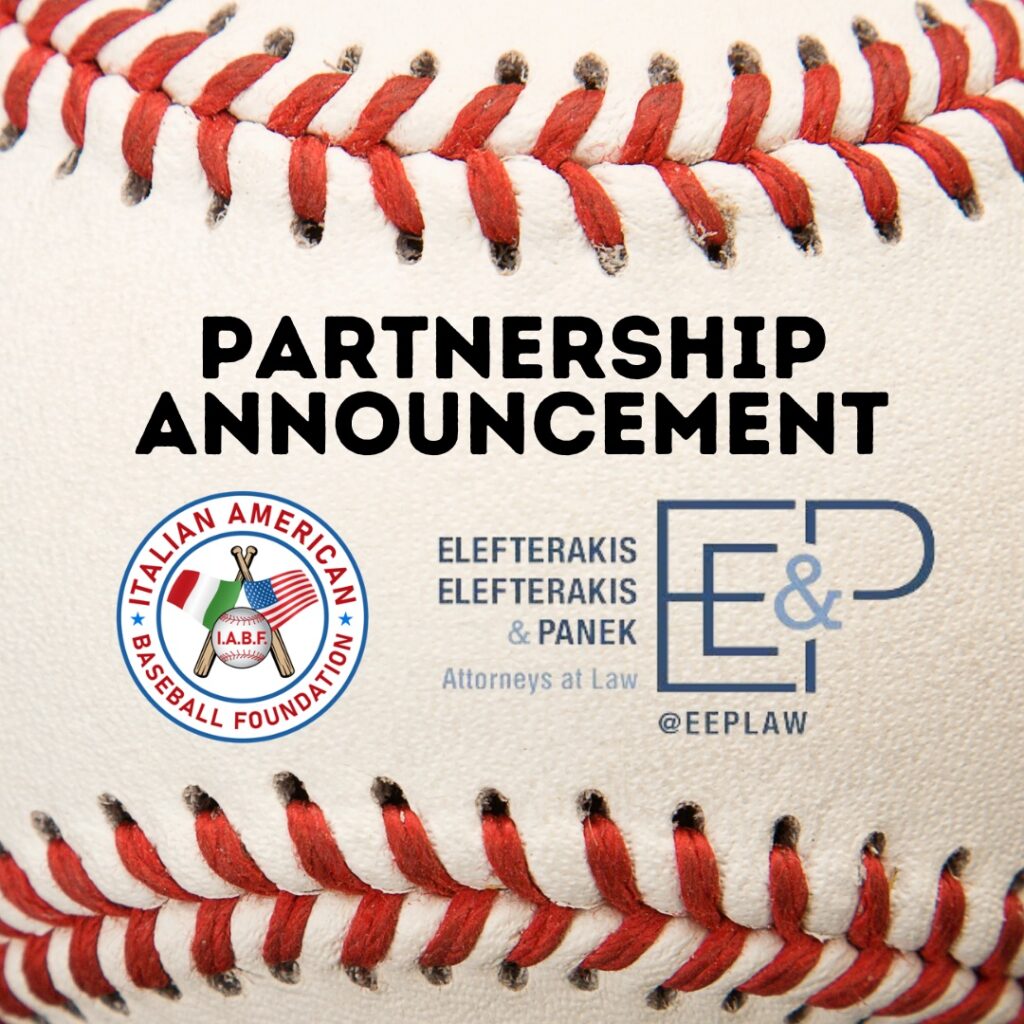 IABF, Elefterakis, Elefterakis & Panek Law Announce International Youth Development and Baseball Partnership